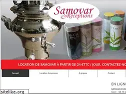Sites similar to samovar-receptions.com