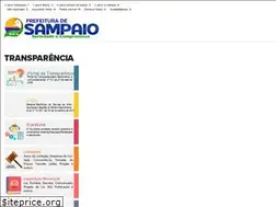 Sites similar to sampaio.to.gov.br