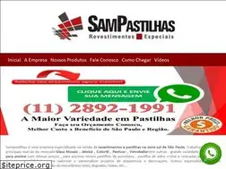 Sites similar to sampastilhas.com.br