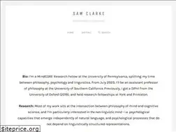 Sites similar to sampclarke.net