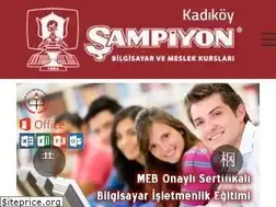 Sites similar to sampiyonkurslari.com.tr