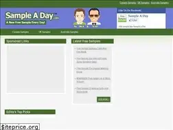 Sites similar to sampleaday.com