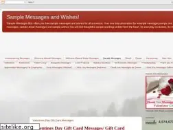 Sites similar to samplemessagesbox.com