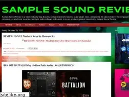 Sites similar to samplesoundreview.com