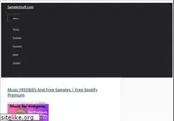 Sites similar to samplestuff.com