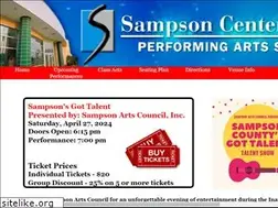 Sites similar to sampsoncenterstage.com