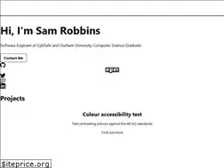Sites similar to samrobbins.uk