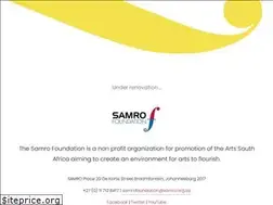 Sites similar to samrofoundation.org.za