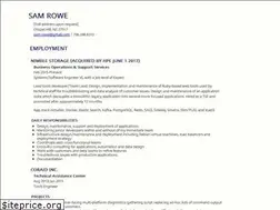 Sites similar to samrowe.com