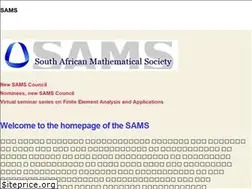 Sites similar to sams.ac.za