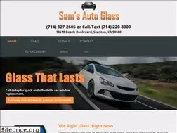 Sites similar to samsautoglass.net