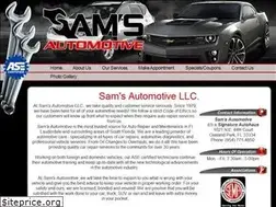 Sites similar to samsautomotiveinc.com