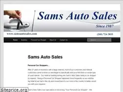 Sites similar to samsautosales.com