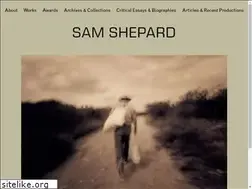 Sites similar to samshepardarchive.com