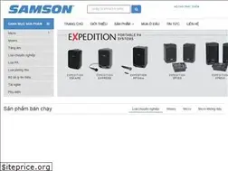 Sites similar to samsonaudio.vn