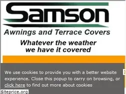 Sites similar to samsonawnings.co.uk