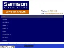 Sites similar to samsonconsulting.co.uk