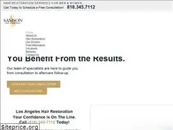 Sites similar to samsonhairrestoration.com