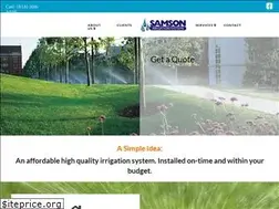 Sites similar to samsonirrigation.com
