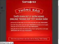 Sites similar to samsonite-vietnam.com