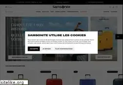 Sites similar to samsonite.fr