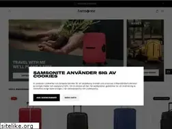 Sites similar to samsonite.se