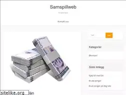 Sites similar to samspillweb.no