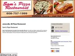 Sites similar to samspizzajanesville.com