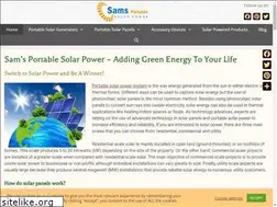 Sites similar to samsportablesolarpower.com