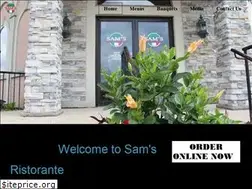 Sites similar to samsristorante.com