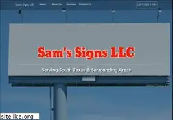 Sites similar to samssignsllc.com