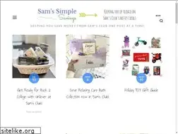 Sites similar to samssimplesavings.com