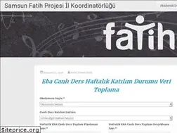 Sites similar to samsunfatihprojesi.com
