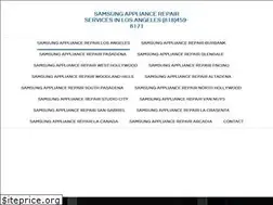 Sites similar to samsungappliancerepair.org