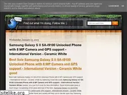 Sites similar to samsunggalaxys2sprint.blogspot.com