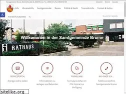 Sites similar to samtgemeinde-brome.de