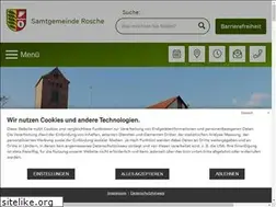 Sites similar to samtgemeinde-rosche.de