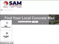 Sites similar to samtheconcreteman.com