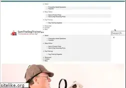 Sites similar to samthedogtrainer.com