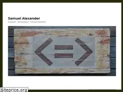 Sites similar to samuelalexander.info