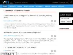 Sites similar to samuelbeckett.com