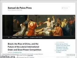 Sites similar to samueldepaivapires.com