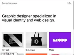 Sites similar to samuellarocque.com