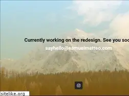 Sites similar to samuelmatteo.com
