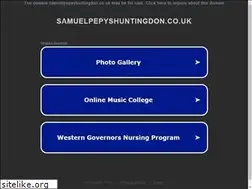 Sites similar to samuelpepyshuntingdon.co.uk