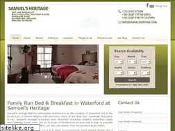 Sites similar to samuelsheritage.com