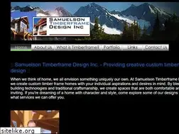 Sites similar to samuelsontimberframe.com