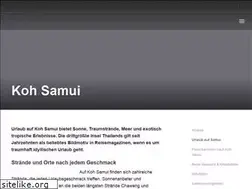 Sites similar to samui-trip.de