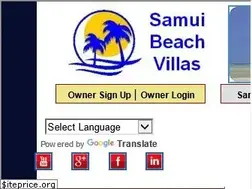 Sites similar to samuibeachvillas.com