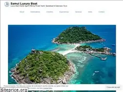Sites similar to samuiluxuryboat.com